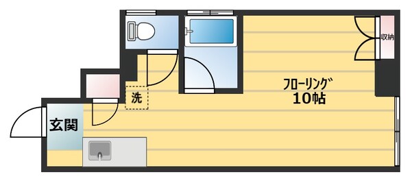 細川第一ビルの物件間取画像